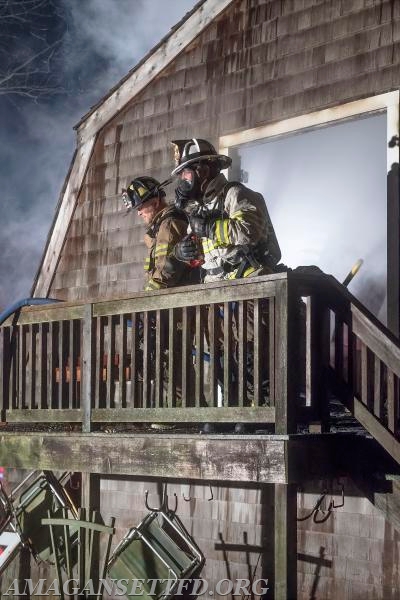   Ex-Chief Bruce Stonemetz, 2nd Assistant Chief Tedd Page
Photo Credit Mike Heller